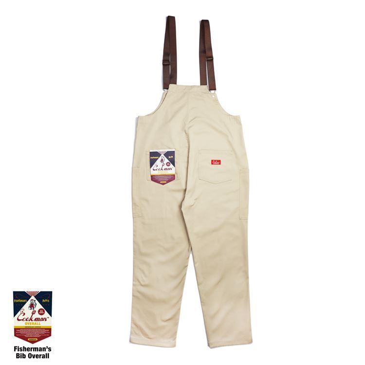 COOKMAN（クックマン） Fisherman's Bib Overall Sand