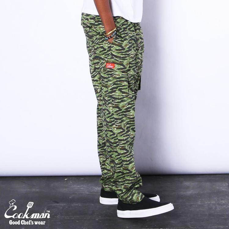 COOKMAN（クックマン） シェフパンツ Chef Pants Cargo Ripstop Camo