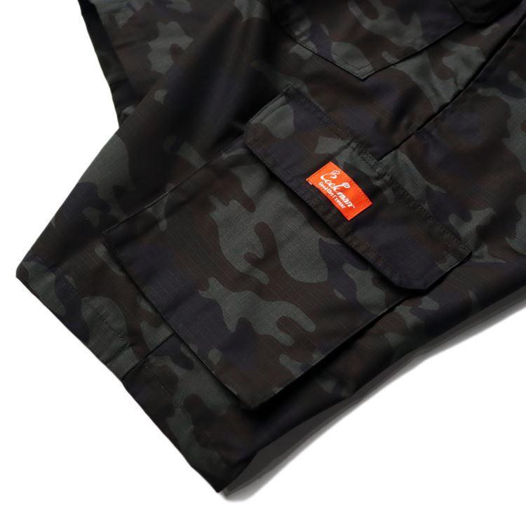COOKMAN（クックマン） Short Cargo Ripstop Camo Black Woodland
