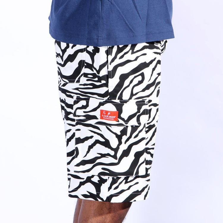 COOKMAN クックマン Short Cargo Zebra シェフパンツ ショート