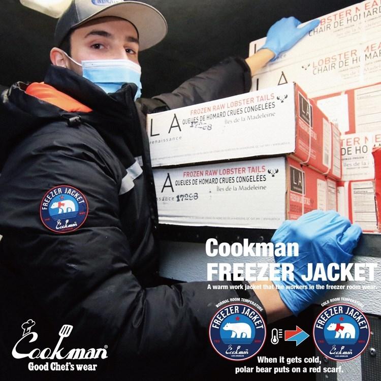 COOKMAN（クックマン） Freezer Jacket Black フリーザージャケット