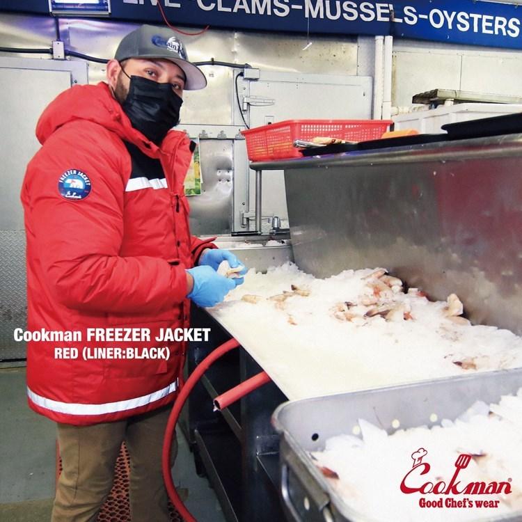COOKMAN（クックマン） Freezer Jacket RED フリーザージャケット