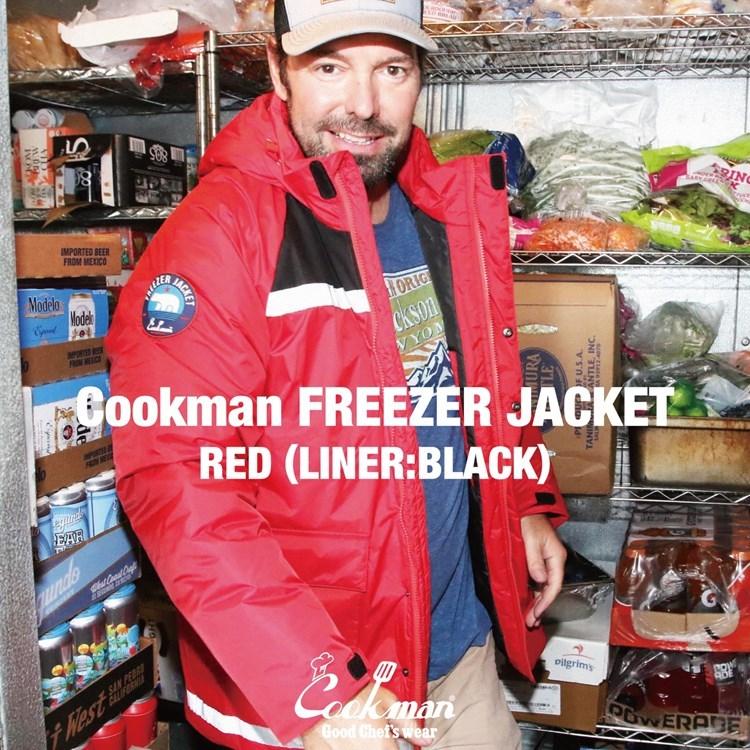 COOKMAN（クックマン） Freezer Jacket RED フリーザージャケット
