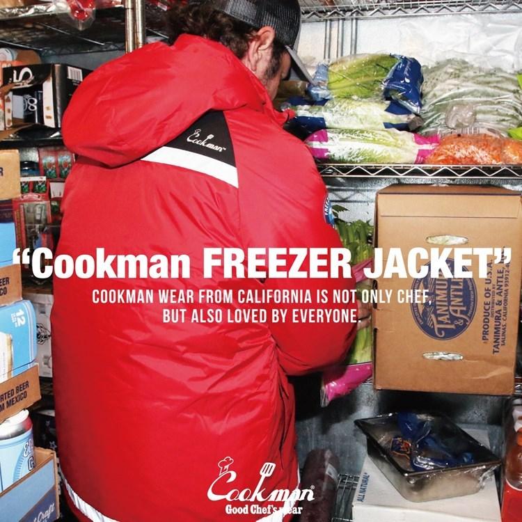 COOKMAN（クックマン） Freezer Jacket RED フリーザージャケット