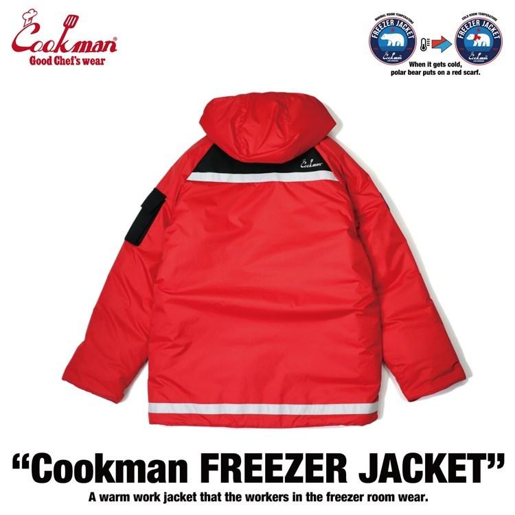COOKMAN（クックマン） Freezer Jacket RED フリーザージャケット