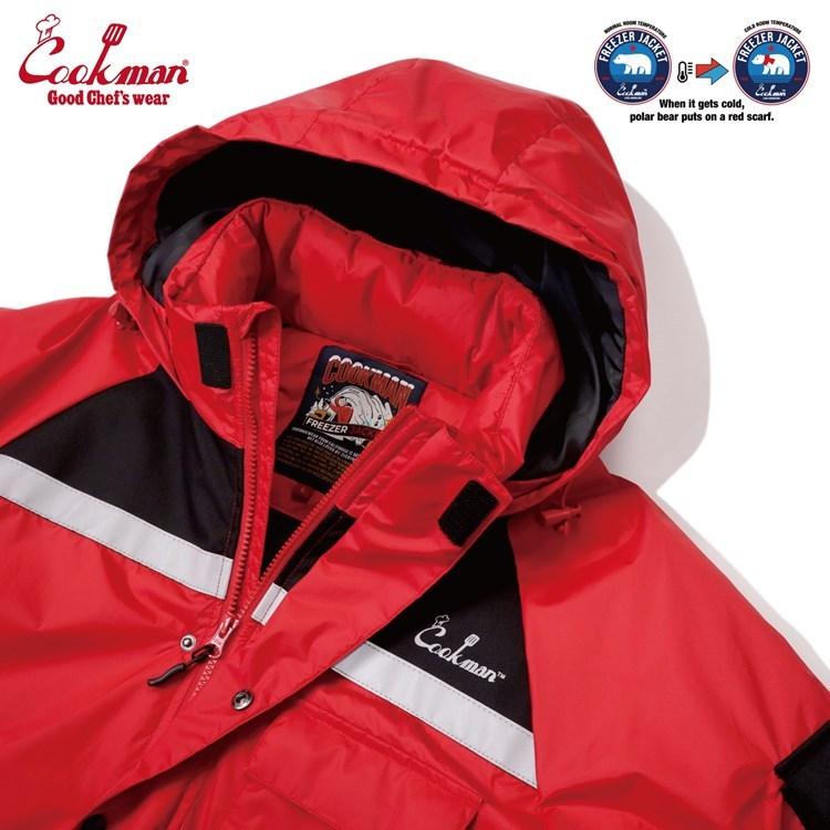 COOKMAN クックマン Freezer Jacket RED フリーザージャケット COOKMAN クックマン Freezer Jacket RED フリーザージャケット