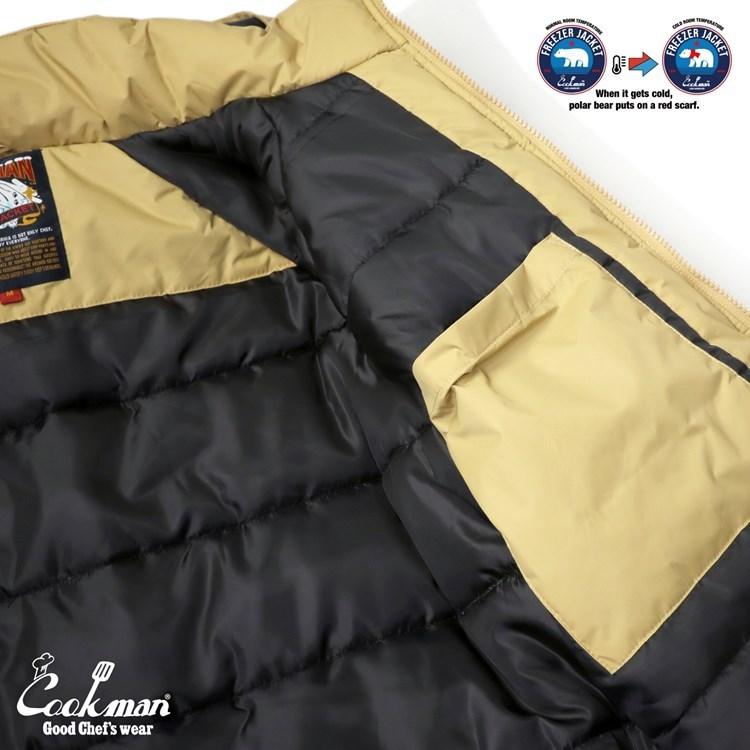 COOKMAN（クックマン） Freezer Jacket BEIGE フリーザージャケット 