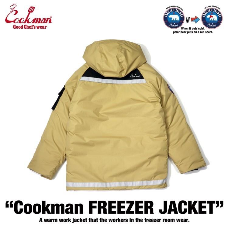 COOKMAN クックマン Freezer Jacket BEIGE フリーザージャケット COOKMAN クックマン Freezer Jacket BEIGE フリーザージャケット