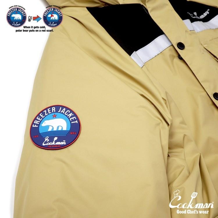COOKMAN クックマン Freezer Jacket BEIGE フリーザージャケット COOKMAN クックマン Freezer Jacket BEIGE フリーザージャケット
