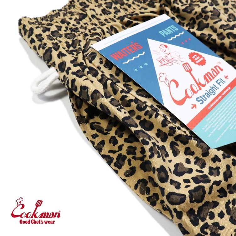 COOKMAN（クックマン） Waiter's Pants Short leopard ウェイターズ