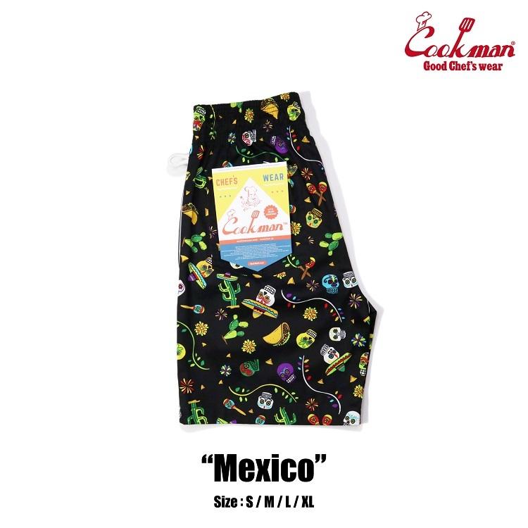 クック COOKMAN（クックマン） Chef Pants Short Mexico シェフパンツ
