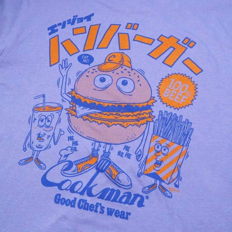 COOKMAN（クックマン） ロングスリーブ Tシャツ TM Paint Burger 231
