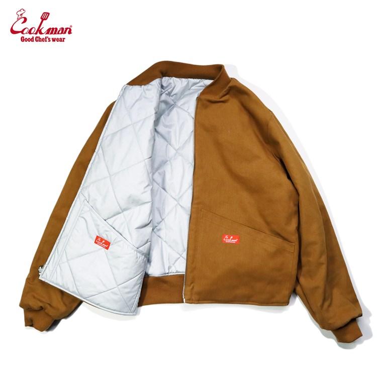 COOKMAN（クックマン） Hot Pad Jacket Brown ホットパッドジャケット