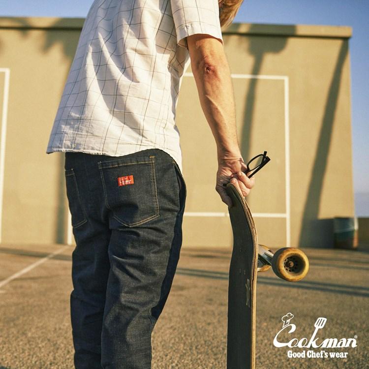 COOKMAN（クックマン） Chef Pants Cordura Denim Navy シェフパンツ