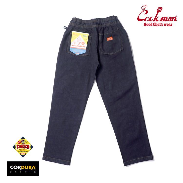 COOKMAN（クックマン） Chef Pants Cordura Denim Navy シェフパンツ