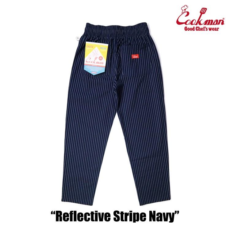 COOKMAN（クックマン） シェフパンツ Chef Pants Reflective Stripe
