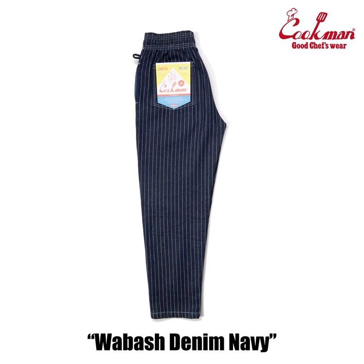 COOKMAN（クックマン） シェフパンツ Chef Pants Wabash Denim Navy