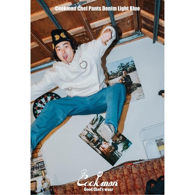 COOKMAN（クックマン） シェフパンツ Chef Pants Denim Light Blue