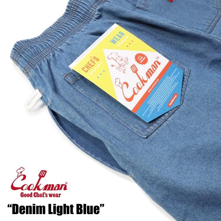 COOKMAN（クックマン） シェフパンツ Chef Pants Denim Light Blue 