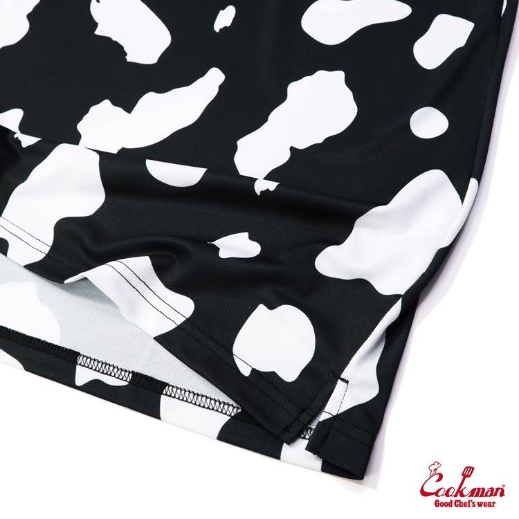 COOKMAN（クックマン） Polo Shirts Cow Black ポロシャツ カウ