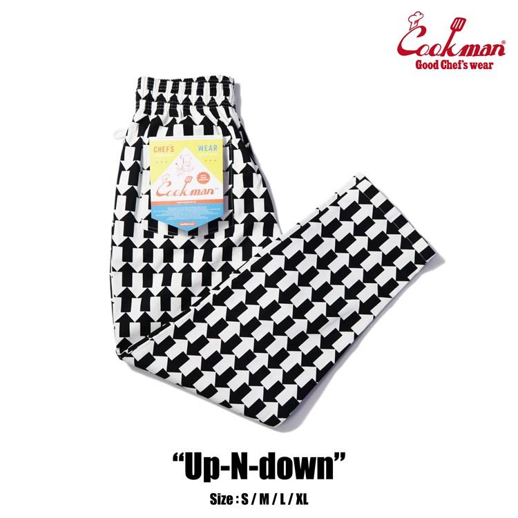 COOKMAN（クックマン） シェフパンツ Chef Pants Up-N-down アップ