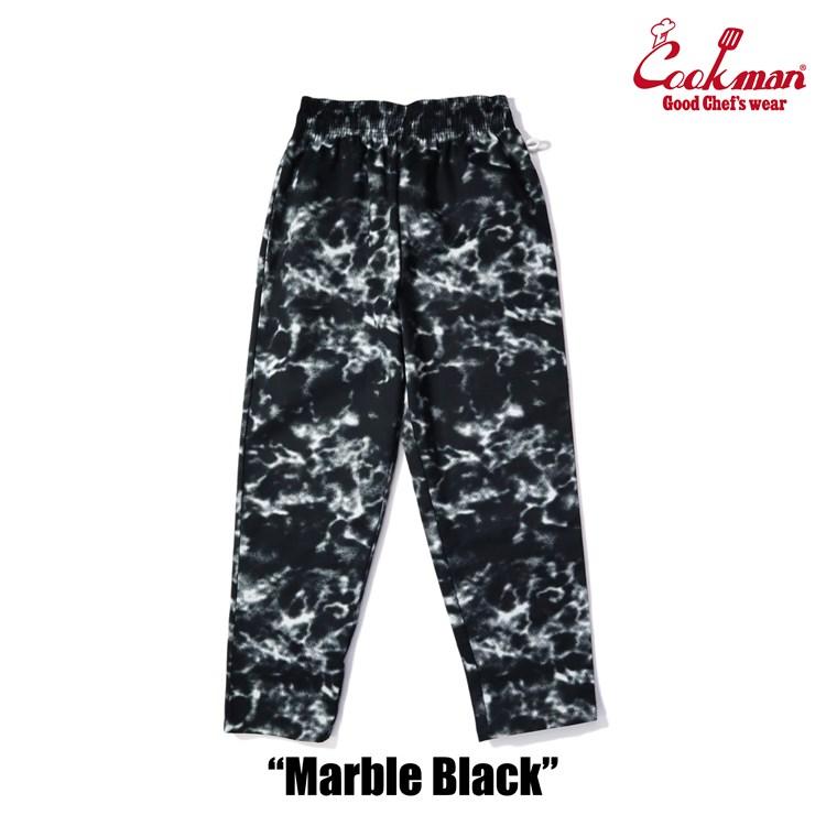 パンツ kaval pants M black COOKMAN（クックマン） シェフパンツ Chef Pants Marble Black