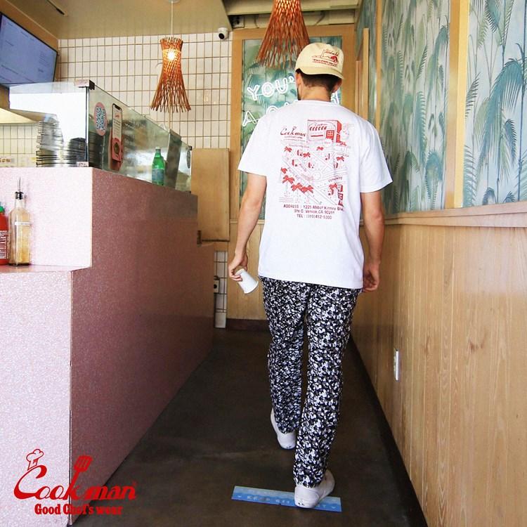 COOKMAN（クックマン） シェフパンツ Chef Pants Terrazzo Black