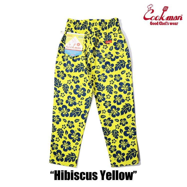 COOKMAN（クックマン） シェフパンツ Chef Pants Hibiscus Yellow