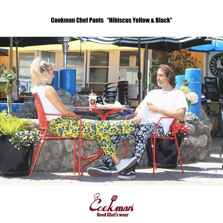 COOKMAN（クックマン） シェフパンツ Chef Pants Hibiscus Yellow