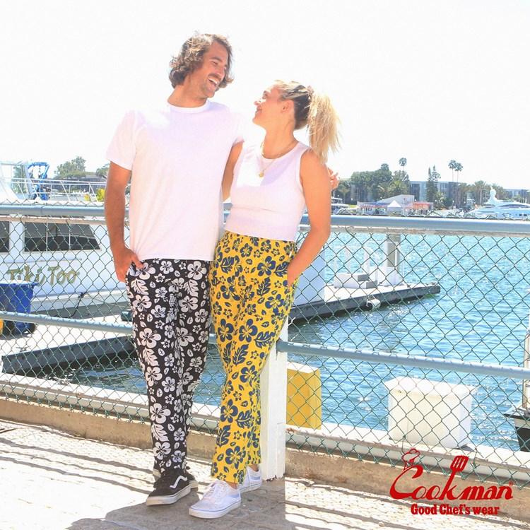 COOKMAN（クックマン） シェフパンツ Chef Pants Hibiscus Yellow