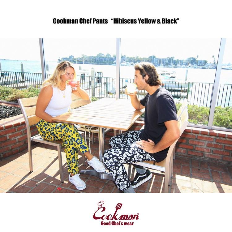 COOKMAN（クックマン） シェフパンツ Chef Pants Hibiscus Yellow