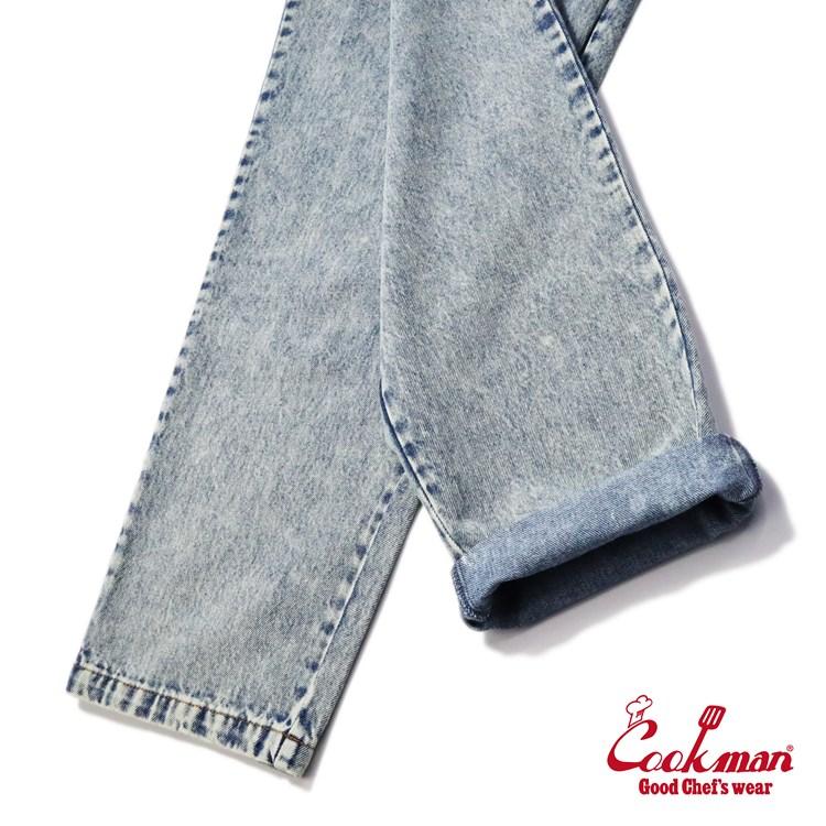 COOKMAN（クックマン） シェフパンツ Chef Pants Snow Washed Denim