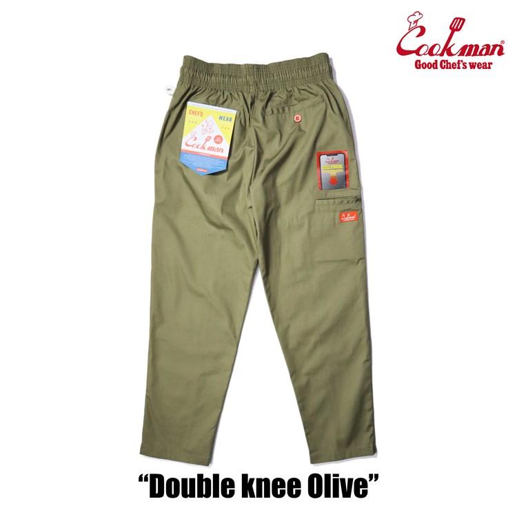 COOKMAN（クックマン） シェフパンツ Chef Pants Double knee Ripstop