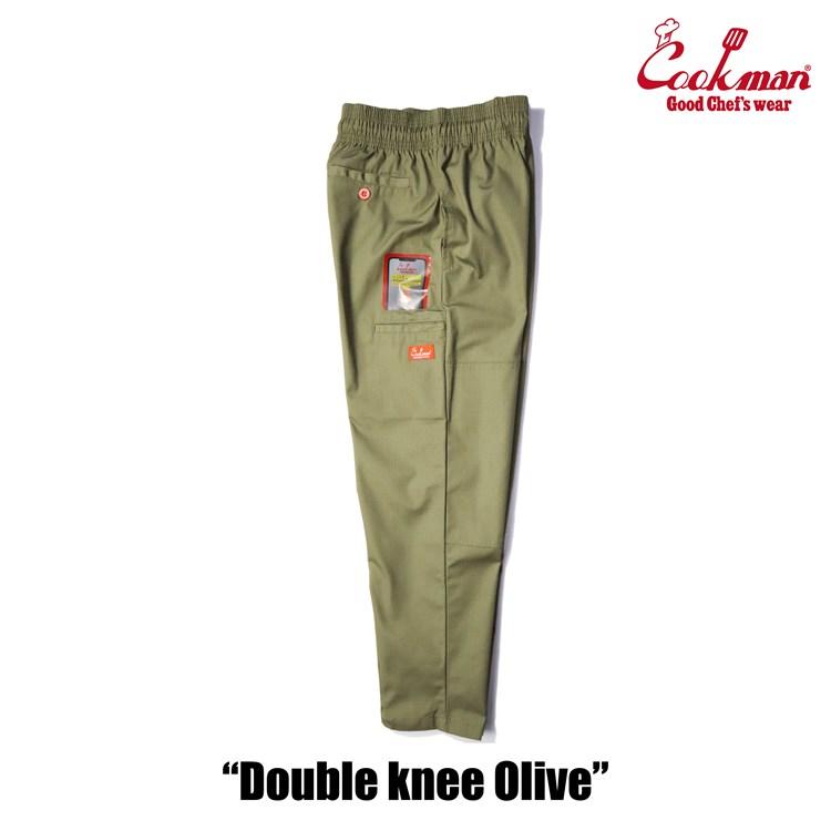 COOKMAN（クックマン） シェフパンツ Chef Pants Double knee Ripstop