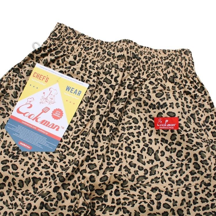 COOKMAN（クックマン） Chef Pants Leopard シェフパンツ レオパード