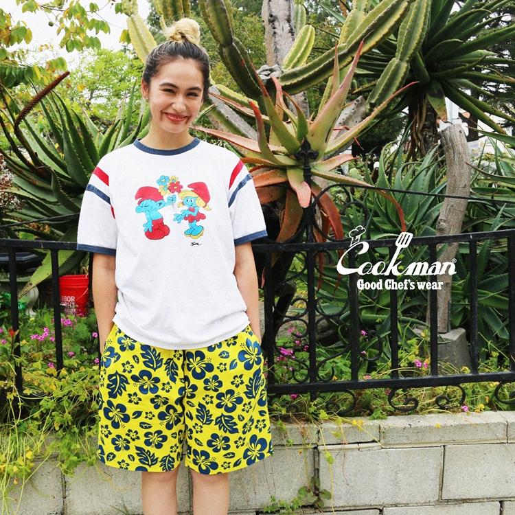 COOKMAN（クックマン） Chef Pants Short Hibiscus Yellow ショート