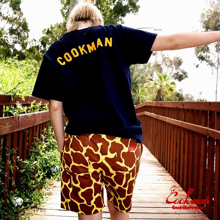 COOKMAN クックマン Chef Pants Short Giraffe シェフパンツ COOKMAN クックマン Chef Pants Short Giraffe シェフパンツ