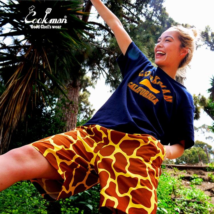 COOKMAN クックマン Chef Pants Short Giraffe シェフパンツ COOKMAN クックマン Chef Pants Short Giraffe シェフパンツ