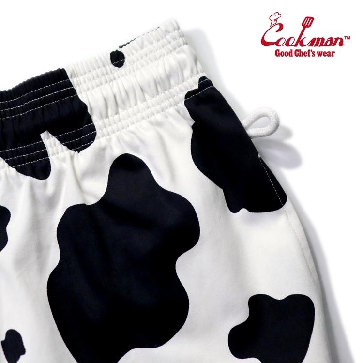 COOKMAN（クックマン） Chef Pants シェフパンツ Cow カウ 牛柄 ロング