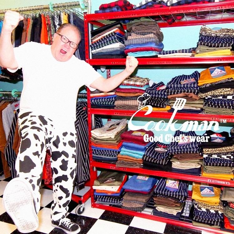 Cookman 牛柄 ワークパンツ Cookman 牛柄 ワークパンツ Cookman 牛柄 ワークパンツ