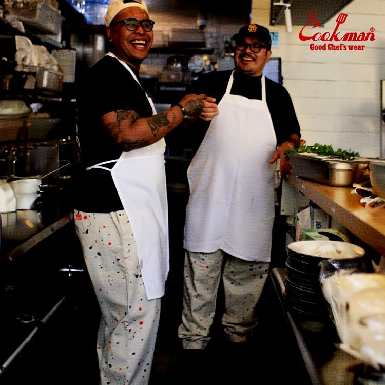 COOKMAN（クックマン） Chef Pants Sauce Splash シェフパンツ