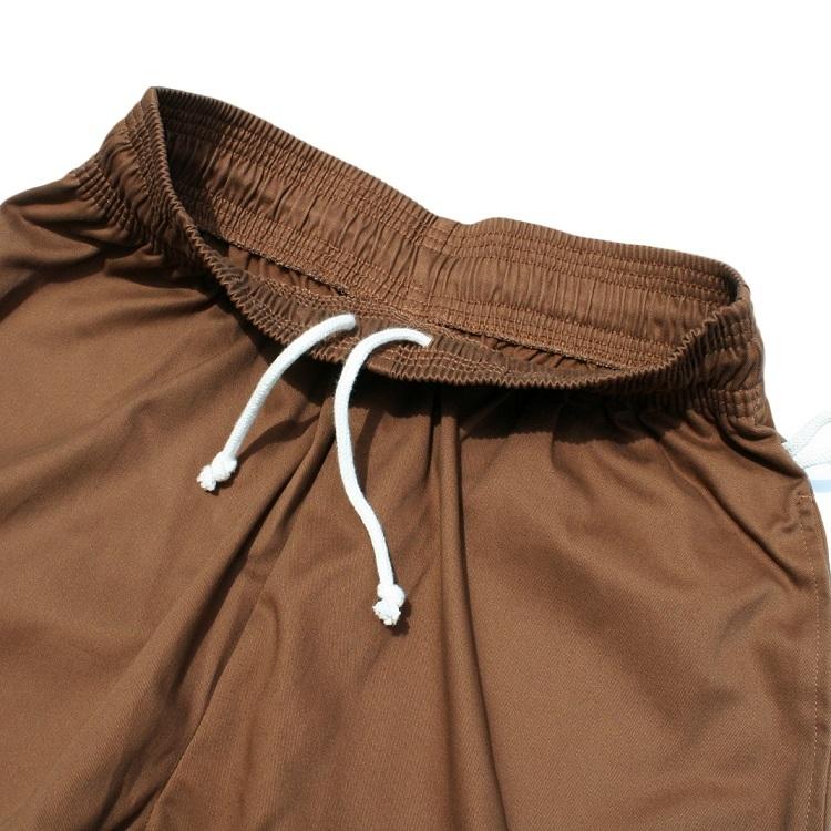 Post Overalls ベイカーショーツ：サマーコード・チョコブラウン COOKMAN（クックマン） Chef Pants Short Chocolate ショート シェフ
