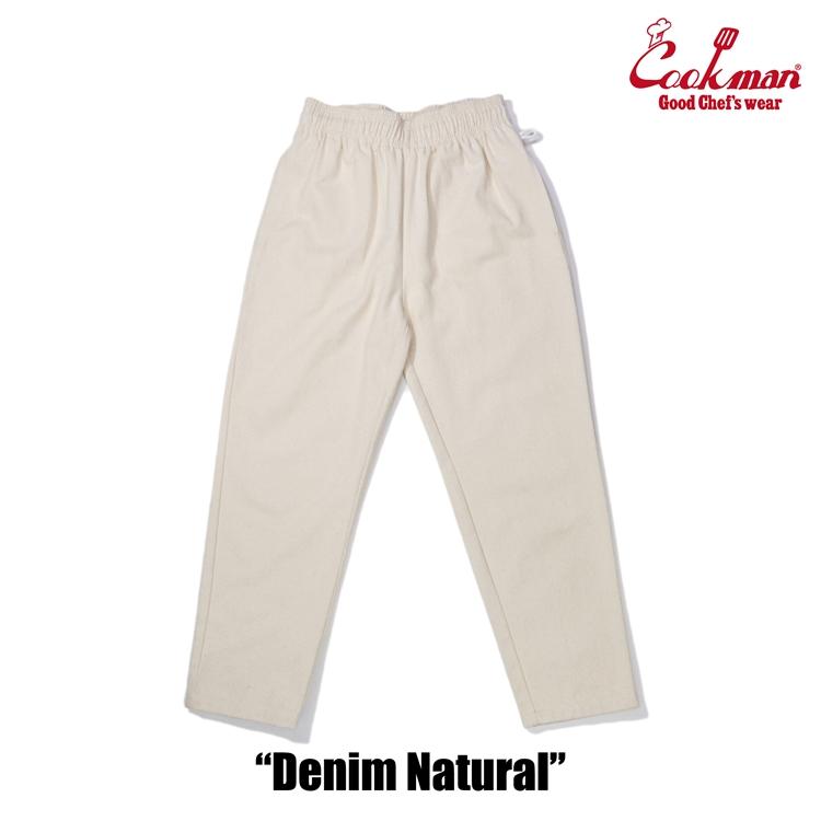 COOKMAN（クックマン） Chef Pants Denim Natural シェフパンツ デニム