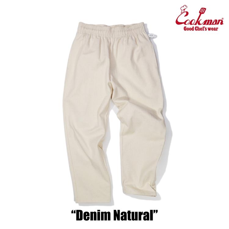 COOKMAN（クックマン） Chef Pants Denim Natural シェフパンツ デニム