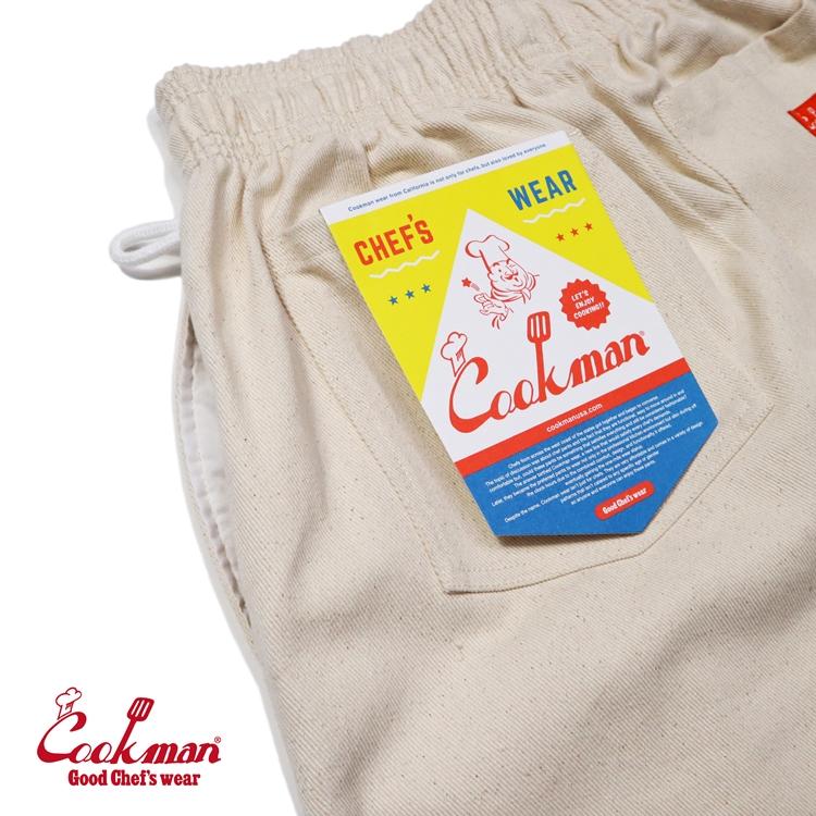 COOKMAN（クックマン） Chef Pants Denim Natural シェフパンツ デニム