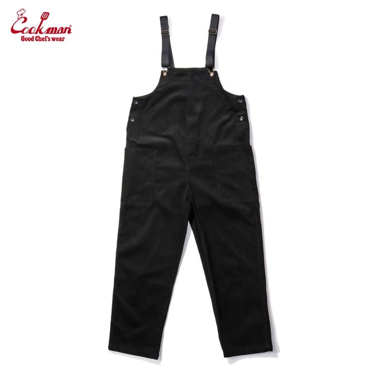 COOKMAN クックマン Fisherman's Bib Overall Corduroy Black COOKMAN クックマン Fisherman's Bib Overall Corduroy Black