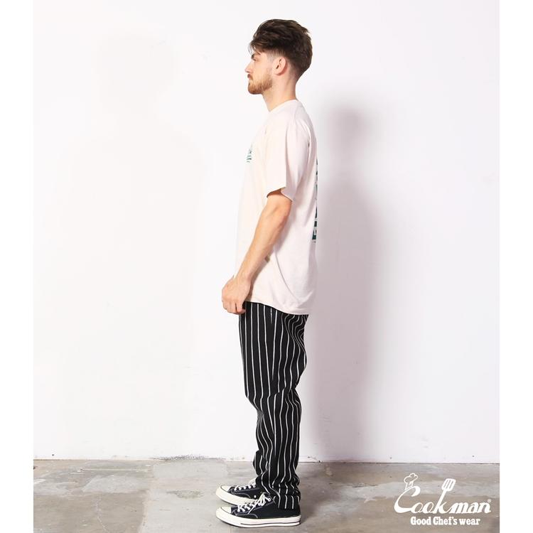 ♯Kfg27KZ スマートパンツ6 フルコンプ 全8種 COOKMAN（クックマン） Chef Pants Duck Canvas Stripe Black シェフ