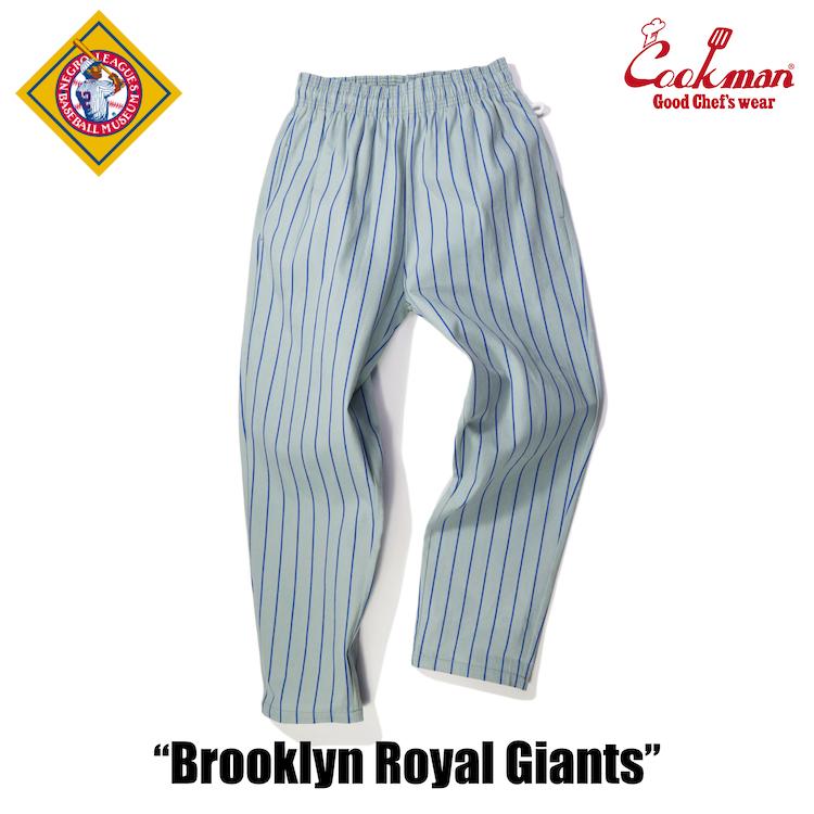 COOKMAN クックマン Chef Pants Brooklyn Royal Giants シェフパンツ ブルックリン ロイヤル ジャイアンツ 231-33852｜motobluez-store｜12