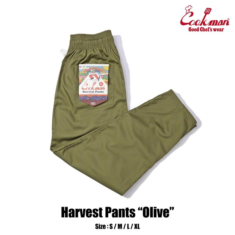 COOKMAN（クックマン） Harvest Pants Olive ハーヴェストパンツ