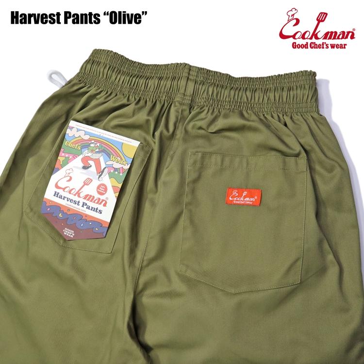 COOKMAN クックマン Harvest Pants Olive ハーヴェストパンツ オリーブ